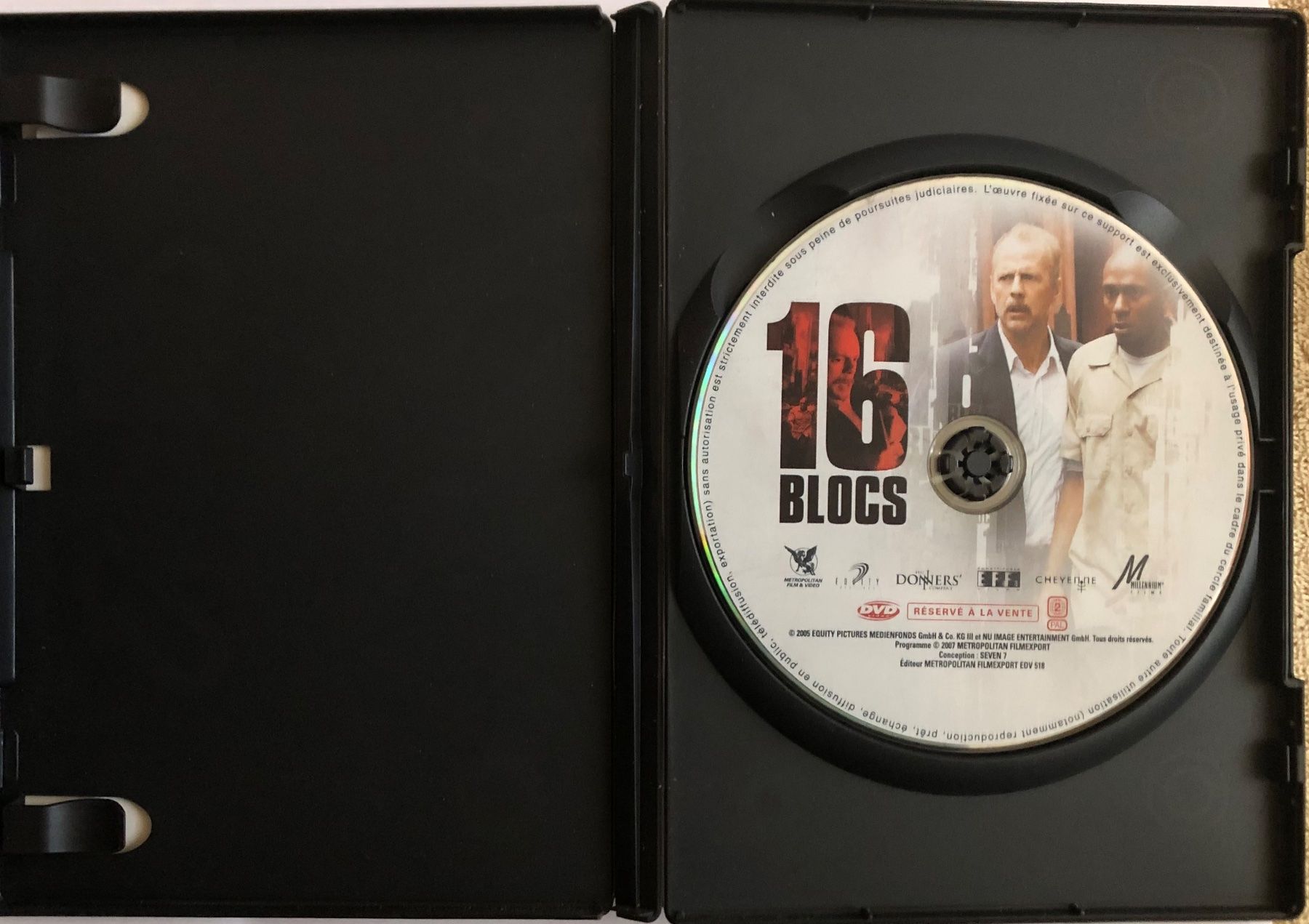 Tutti i DVDs: BRUCE WILLIS / MOS DEF / DAVID MORSE - 16 BLOCS – Usato da Poliez-Pittet venduto da Newtown-Records 2