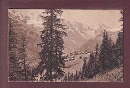 MÜRREN und Breithornkette - 1910
