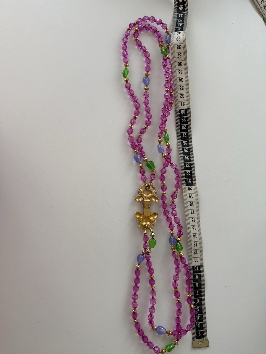Catenine: Bunte Vintage Halskette mit Käfer-Verschluss – Usato da Winterthur venduto da tat_ky5h 6