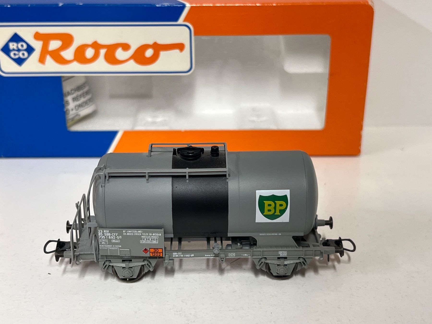 Roco Modellini di ferrovie: Roco 46672 BP SBB H0 DC – Usato da Geroldswil venduto da TopTrain54 1