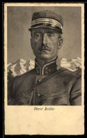 AK Oberst Bridler, schweizer Soldat