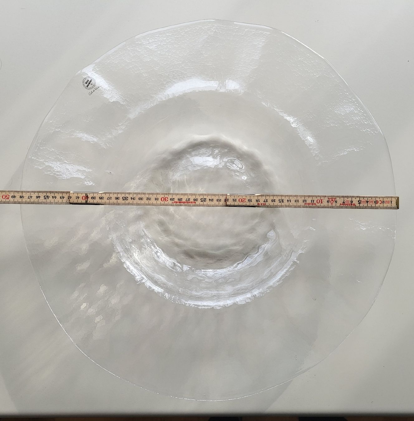 Glasi Hergiswil Gläser: Schale Glasi Hergiswil 50cm – Neu und originalverpackt aus Sursee von tabsch 2