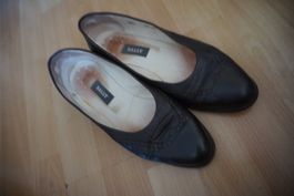 Bally Damen Schuhe Echtleder dunkelbraun Gr. 38,5