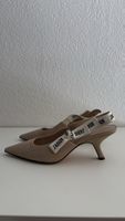 Dior J’Adior Slingback Gr. 38 – Beige – 6 cm Absatz – 2x get