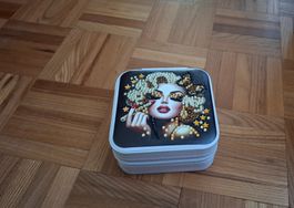 Boîte à bijoux carrée "Marylin" neuve diamond painting /Quad