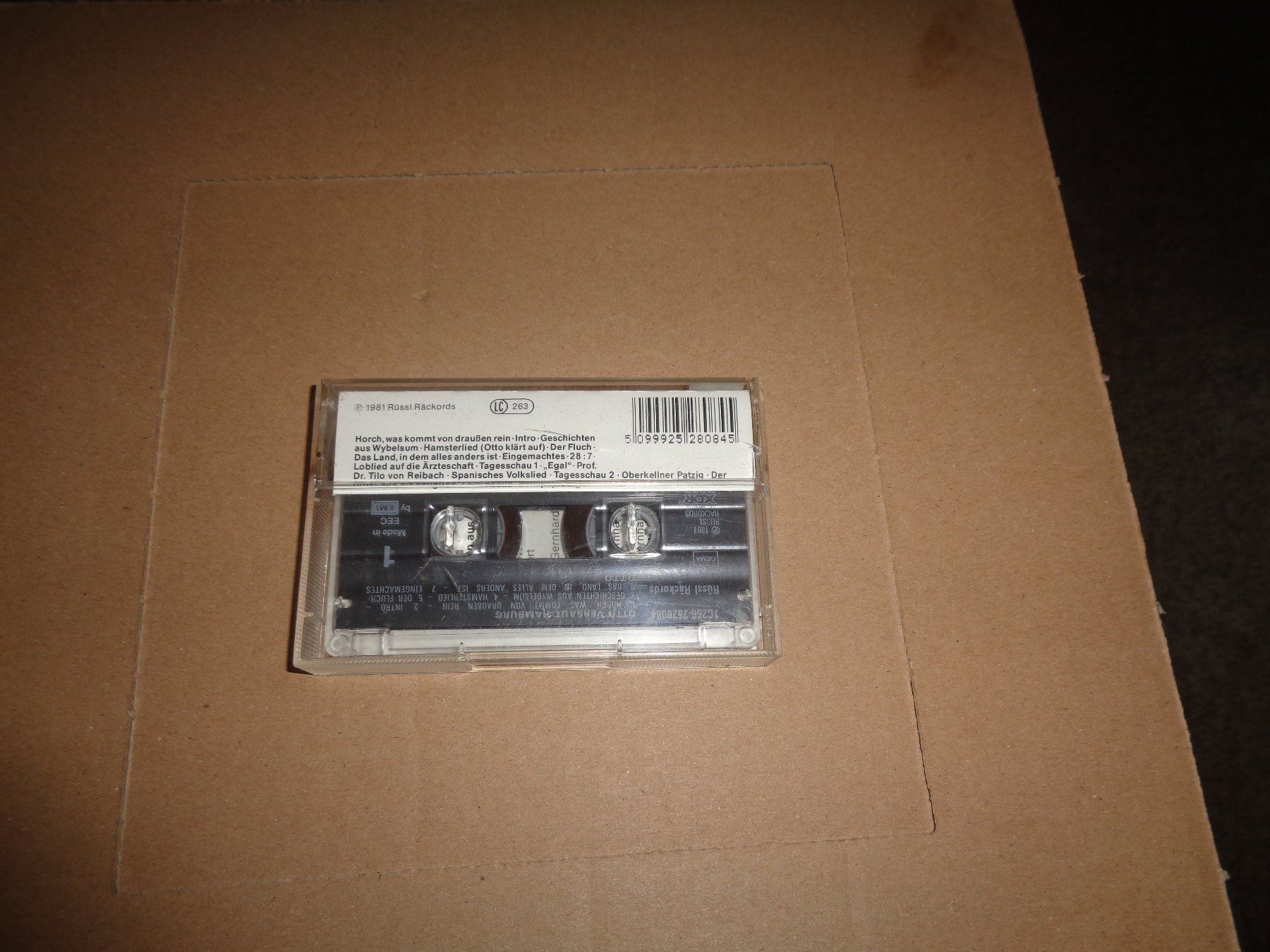 Musicassette: MC. OTTO /Versaut Hamburg 1981 rar – Nuovo (secondo la descrizione) da trimbach venduto da Stonehenge1955 1