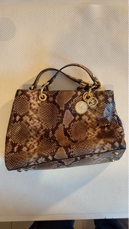 Handtasche Michael Kors Schlangenoptik neuwertig