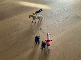 Playmobil selbst zusammengestellt ‚Voltigiertraining‘