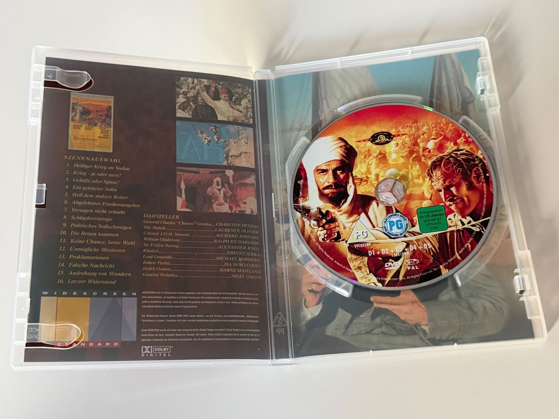 Tutti i DVDs: DVD Khartoum Charlton Heston – Usato da Altstätten SG venduto da sheamus 2