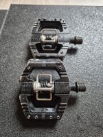 Crank Brothers E Mallet Pedale schwarz gebrauchter Zustand