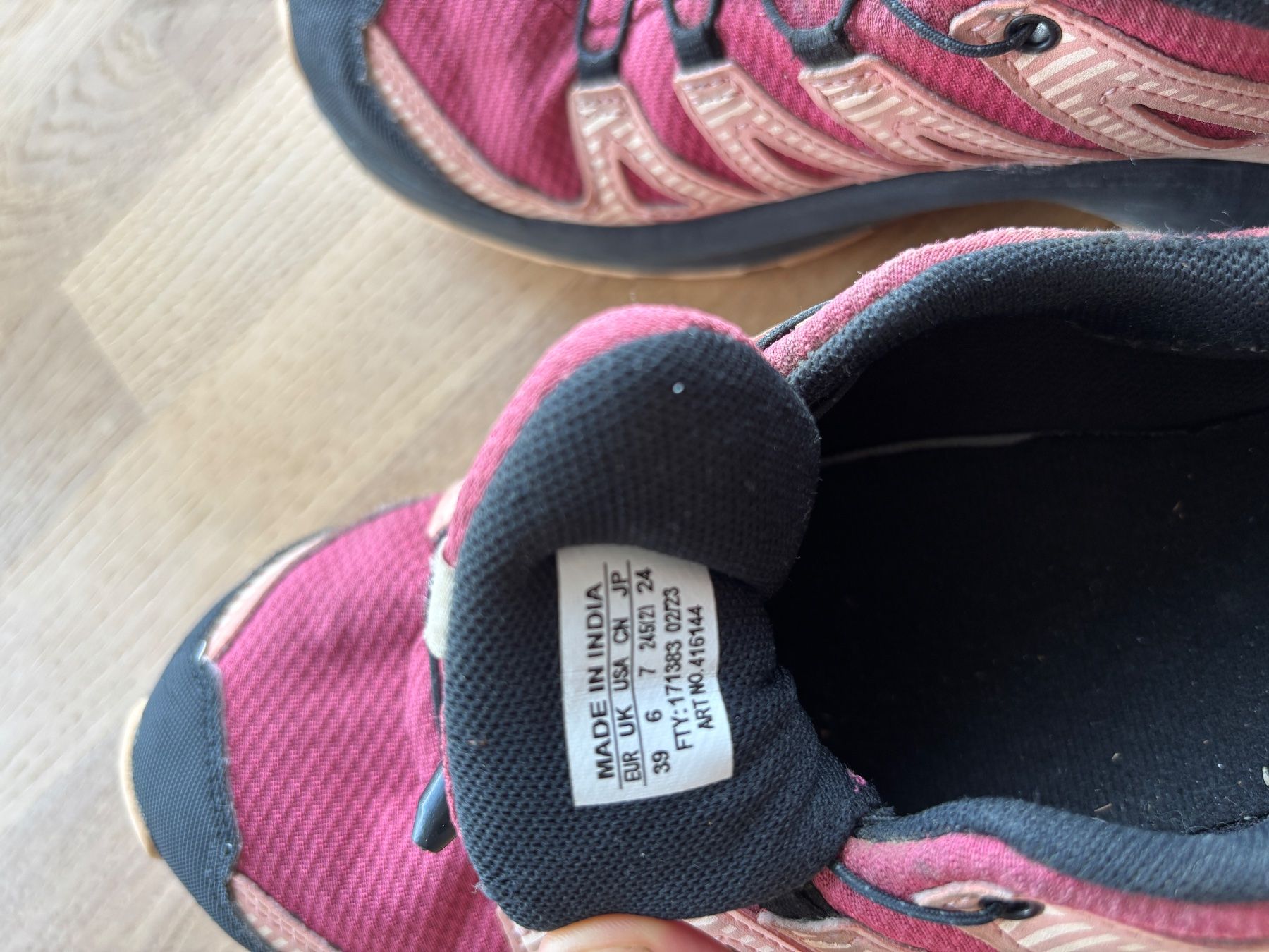 Salomon Scarpe per ragazze: Salomon Trekkingschuhe Wanderschuhe Gr.39 – Usato da Schüpfen venduto da norge84 3