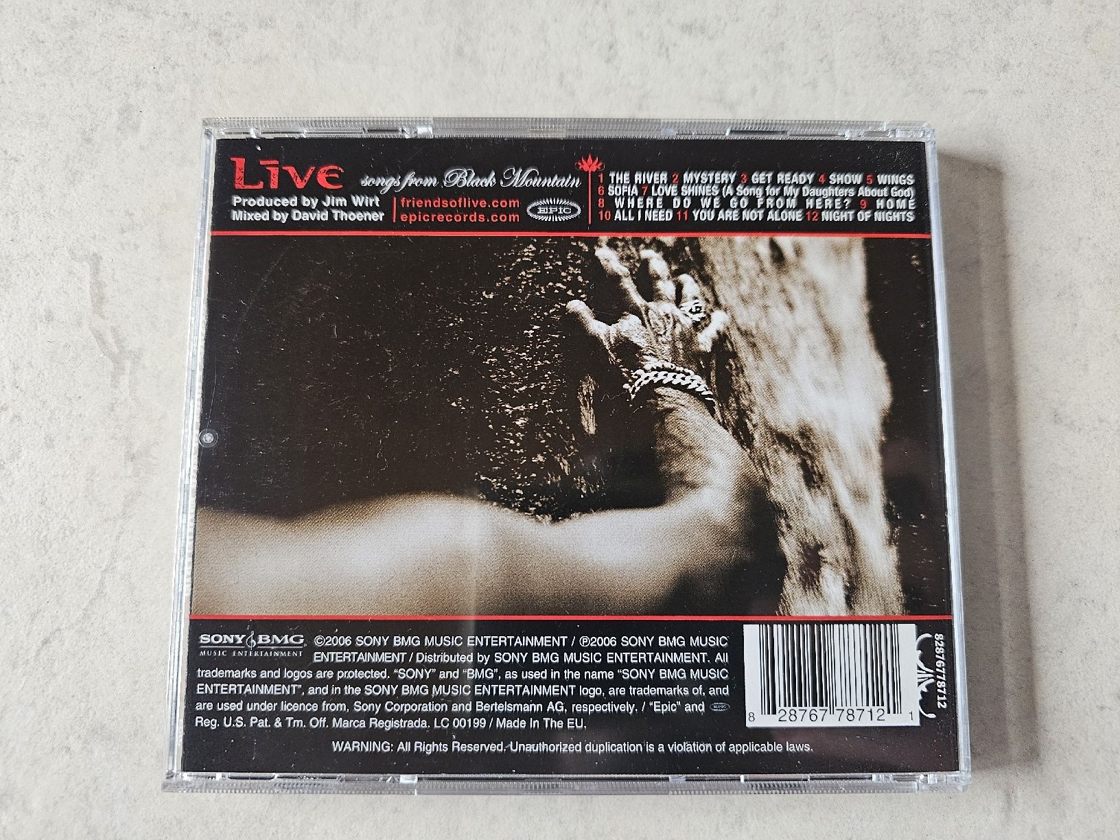 CD: LIVE  -  Songs From Black Mountain – Usato da Schneisingen venduto da backstore24 1