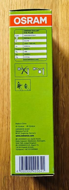 Lampade: OSRAM DULUX T/E PLUS 42W/830 Warmweiss Neu – Usato da Wängi venduto da jav_h2yq
