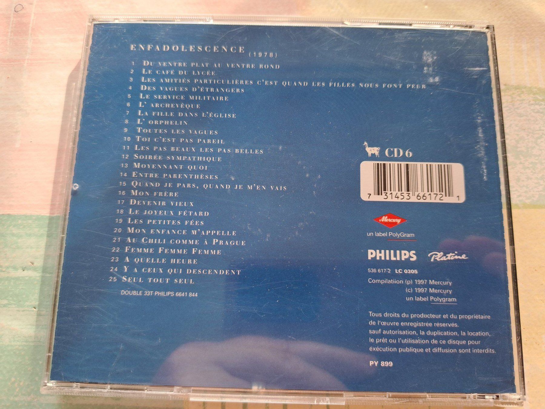 CDs: CD Serge Lama - Enfadolescence  – Gebraucht aus Pully von bro_n52j 1