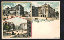 Litho Geneve, Rue du Mont Blanc, Hote de