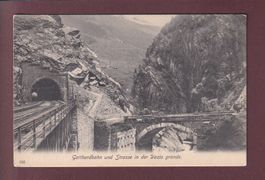 GOTTHARDBAHN - Strasse in der Dazio Grande