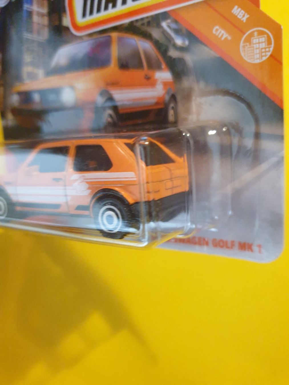 Matchbox Modellini d'auto: Matchbox VOLKSWAGEN GOLF MK1 – Nuovo e nell'imballaggio originale da Oftringen venduto da Rotor 4