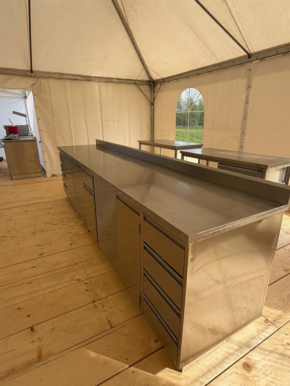 Cuisines complètes: Chromstahl Möbel – D'occasion à Staad SG par Joehl01 1