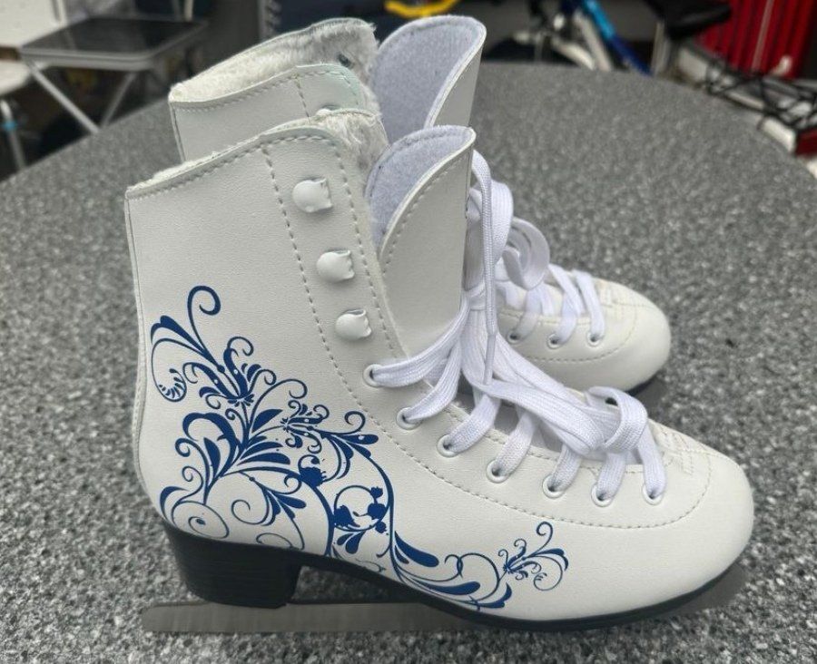 Pattini da ghiaccio: Schlittschuhe OXELO, 37/38 – Nuovo e nell'imballaggio originale da Cham venduto da julayla