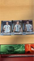 3 cartes foot Topps Argentina Mac Allister Lo Celso Martinez