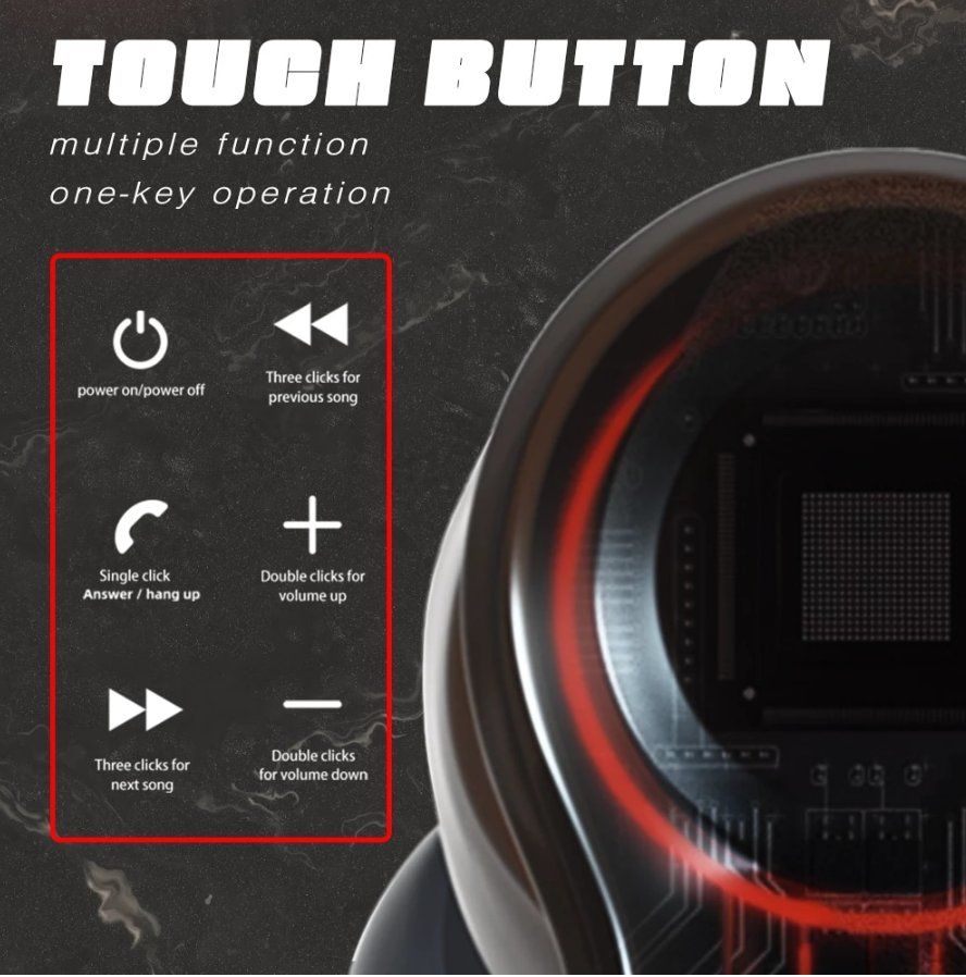 Cuffie: Drahtlose Bluetooth TWS 5,0 Gaming Stereo – Nuovo e nell'imballaggio originale da Biberist venduto da ShopSoltan 2