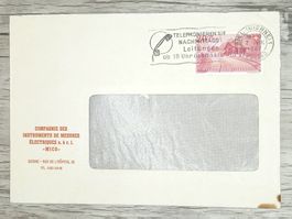 TR17 Enveloppe + Timbre Suisse 1947