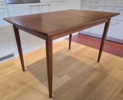 Swiss Teak Dining Table, Schweiz, 1960s, 120 x 80 cm