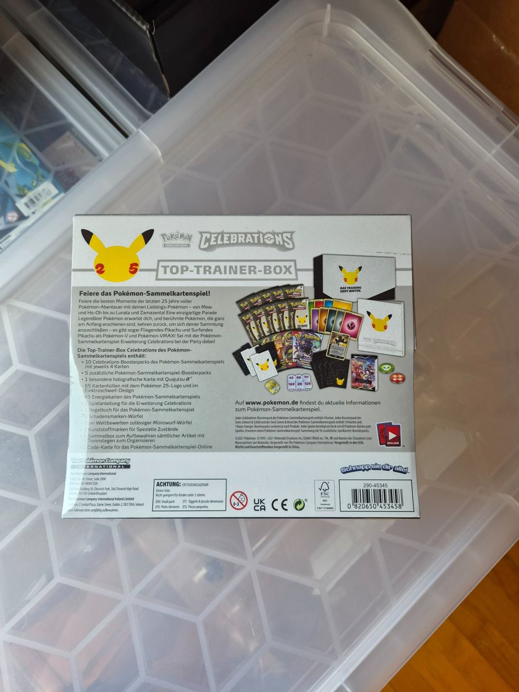 Pokémon Carte collezionabili: Pokémon Celebrations ETB 25th Anniversary – sealed – Nuovo (secondo la descrizione) da Sisseln AG venduto da schenk-figuren 2
