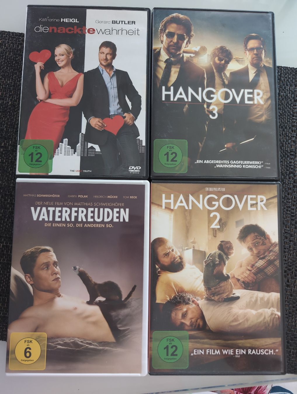 Tous les DVDs: DVD Paket 4 Stk. – D'occasion à Jona par Schaniarle