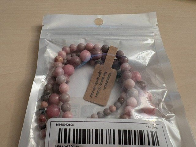 Bracciali & Braccialetti: 3-er Set Halbedel-Stein-Armbänder, elastisch, neu – Nuovo e nell'imballaggio originale da Gossau/ZH venduto da amazonas66 2