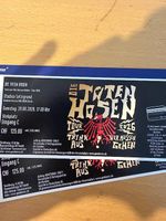 Die Toten Hosen Stehplatzticket im Letzigrund 20.06.26