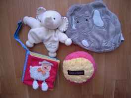 Kuscheltier, Stoffbüchlein, Traubenkernkissen NEU! Für Baby
