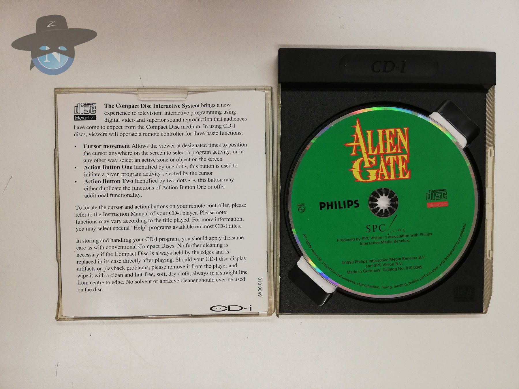Spiele: Alient Gate / Philips CDI CD-i – Gebraucht aus St. Gallen von  2