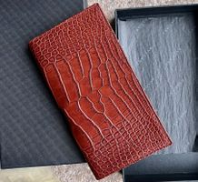 🎁 Bulgari Large Leather Wallet/ Portefeuille 🎁