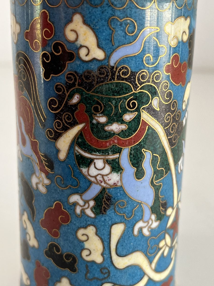 Tutte le decorazioni: alter Pinsel-Washer / Cloisonné – Usato da Wetzikon ZH venduto da seli03 5