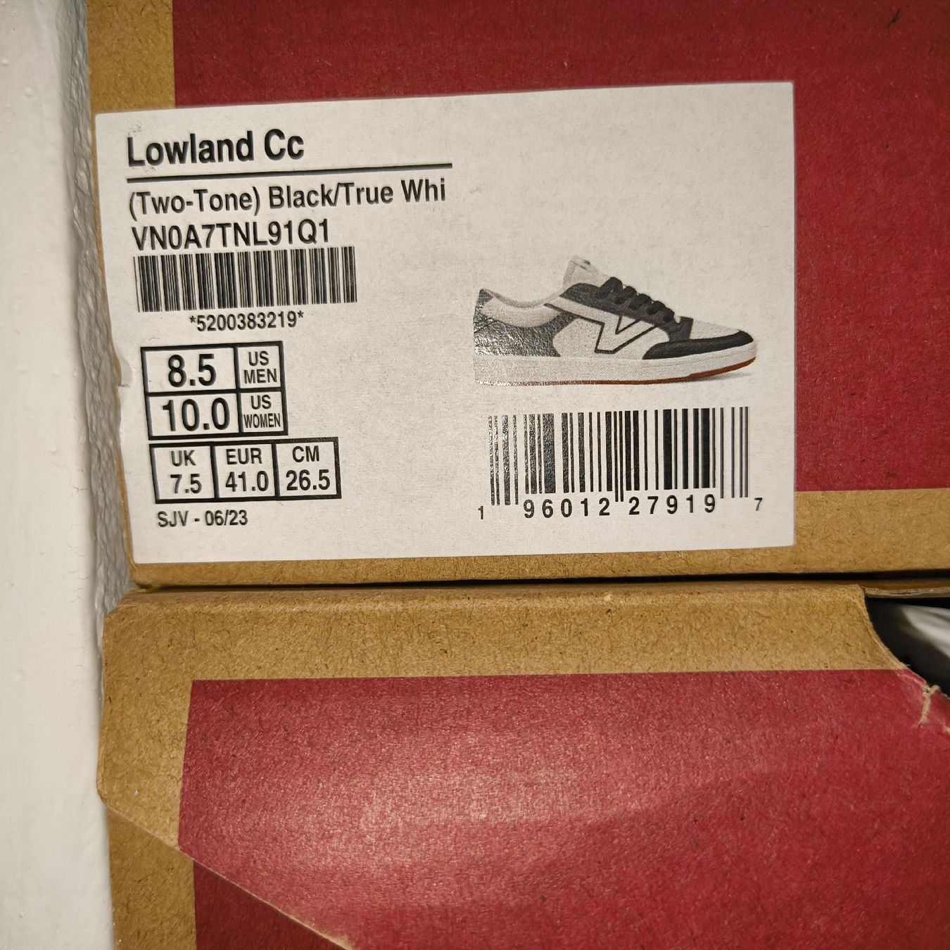 Vans Scarpe da uomo: Vans Lowland CC, Grösse US 8.5 EURO 41 – Nuovo e nell'imballaggio originale da Uitikon Waldegg venduto da PJLS1 5