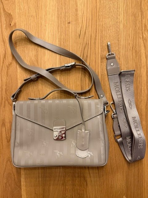Maison Mollerus Borse da donna: Maison Mollerus MARLY Taupe/silber – Usato da Zürich venduto da MelanieA2101