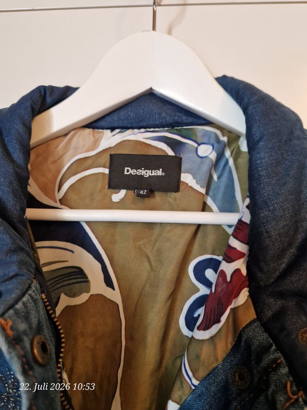 Desigual Giacche: Jeansjacke Desigual gr.40 – Nuovo (secondo la descrizione) da Frauenfeld venduto da Steiner0412 3