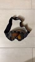 Anon Skibrille, guter Zustand, Schwarz/Weiss gemustert