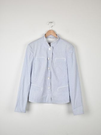 White Label Blazer, Gr.40, neu, blau weiss gestreift