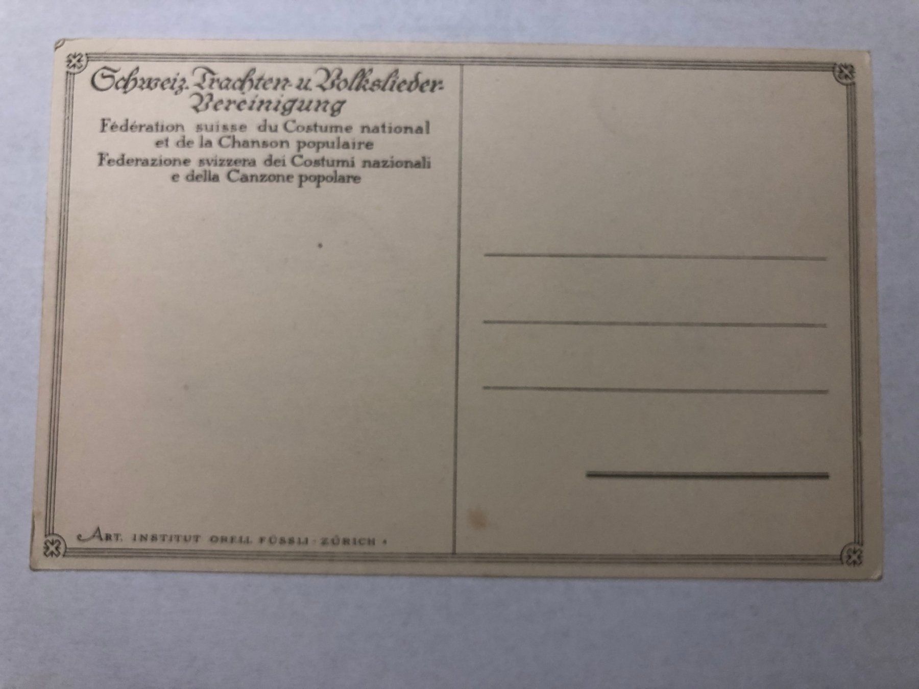 Cartoline postali: Ansichtskarte E. Bille Valais Champérolaise ungelaufen – Usato da Pfäffikon ZH venduto da Waltoversand 1