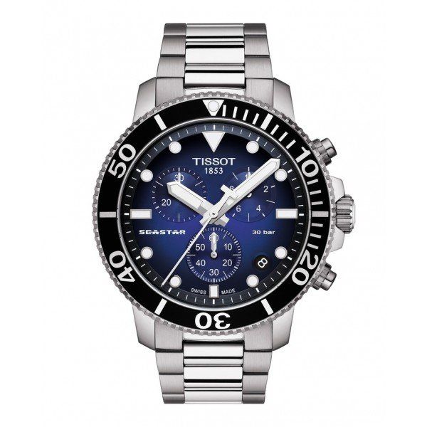 Tissot Seastar Blue Black Garantie bis 03.03.2024 bei Manor