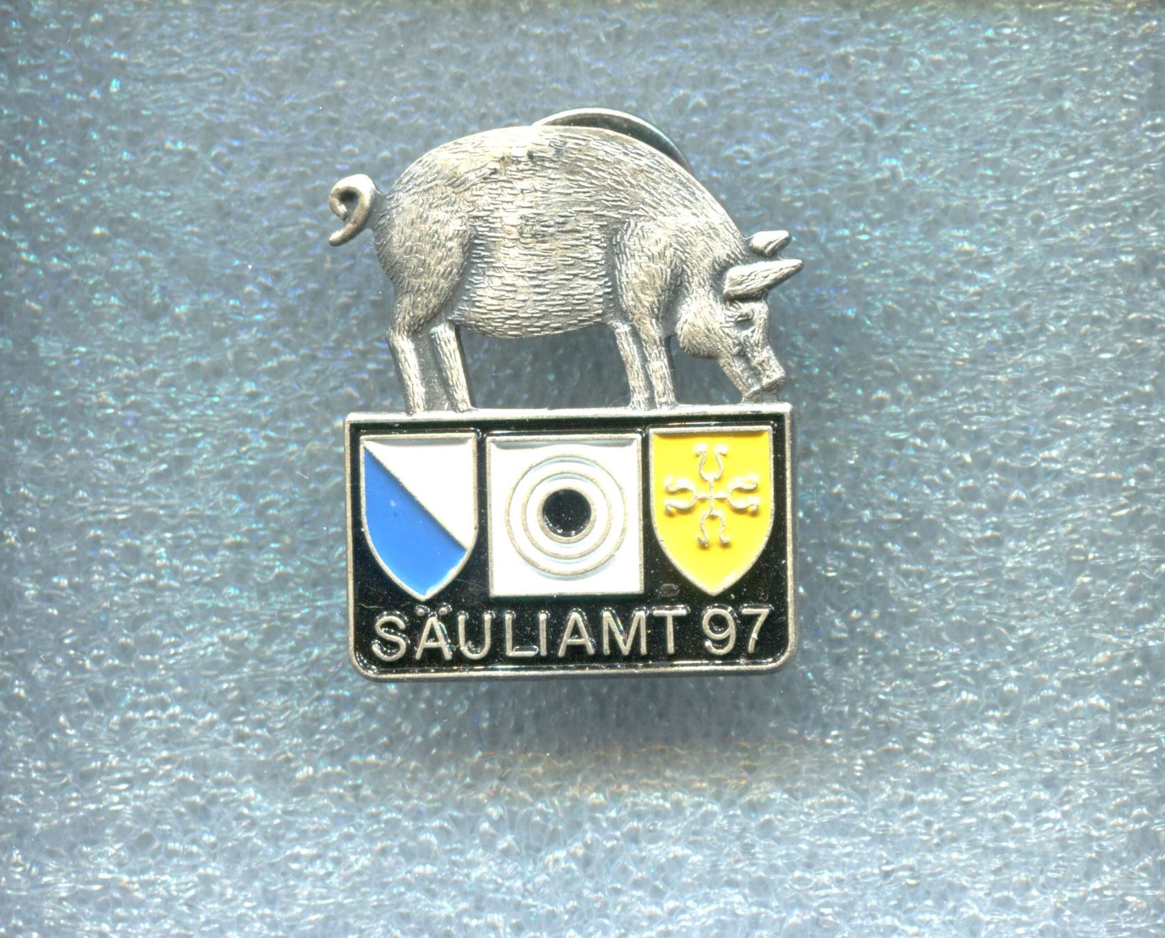 Placchette & Badge: ZÜRICH  SÄULIAMT '97 – Usato da Winterthur venduto da Sammleroase