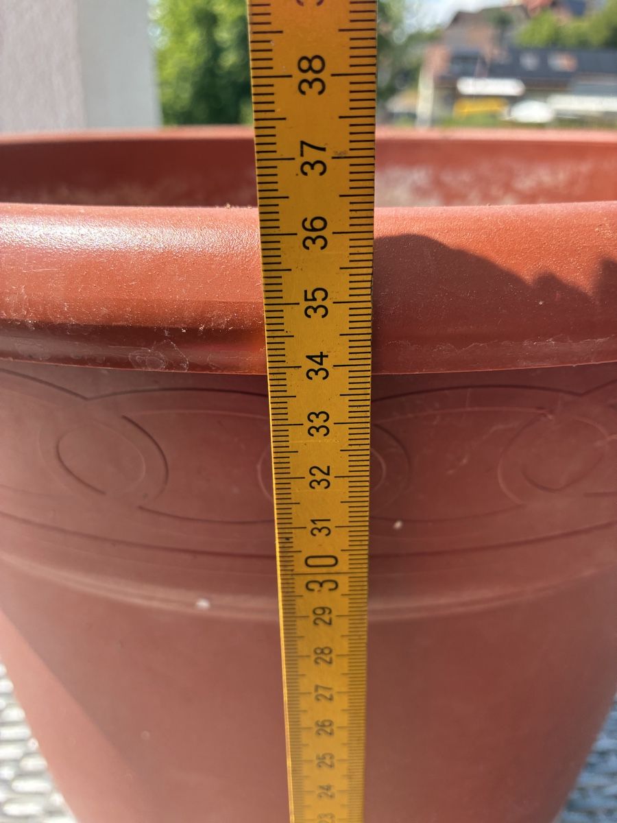 Blumentöpfe: Blumentopf braun guter Zustand – Gebraucht aus Dottikon von Guido240 2