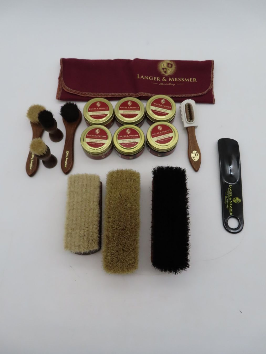 Prodotti di pulizia: Schuhpflegeset von Langer & Messmer – Usato da Reinach BL venduto da WBZ-Flohmarkt 1