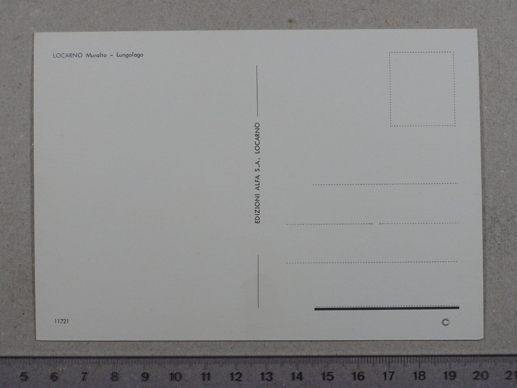 Cartoline postali: Locarno Muralto, Lungolago – Usato da Lenzburg venduto da fh1 1