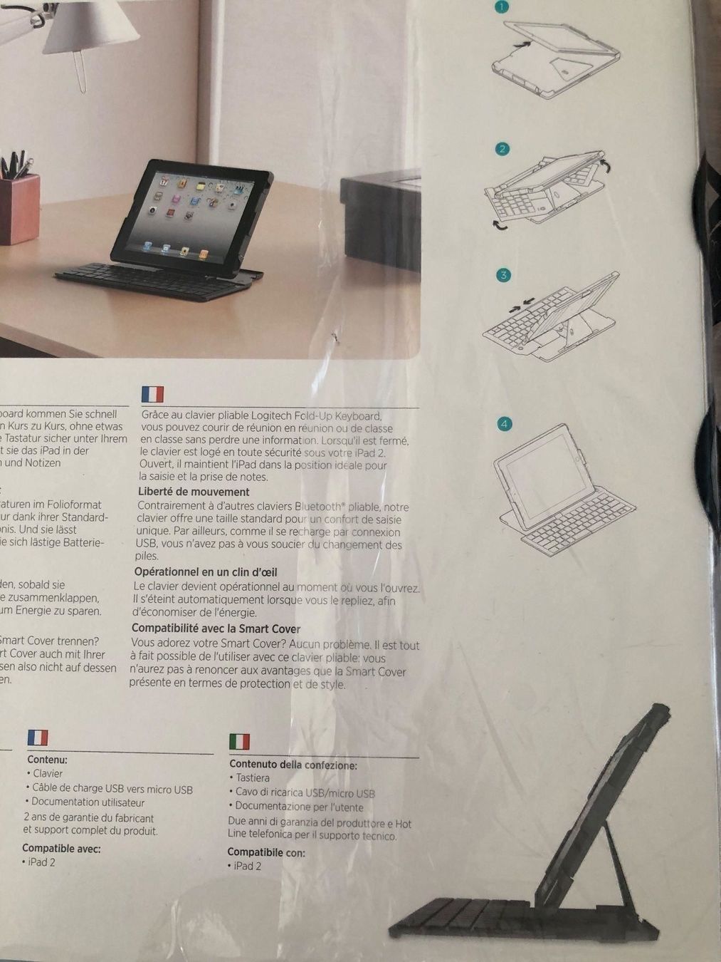 Logitech Tastiere: Logitech Fold-up Keyboard Neu – Nuovo e nell'imballaggio originale da Küsnacht ZH venduto da LuxuryBroker 5