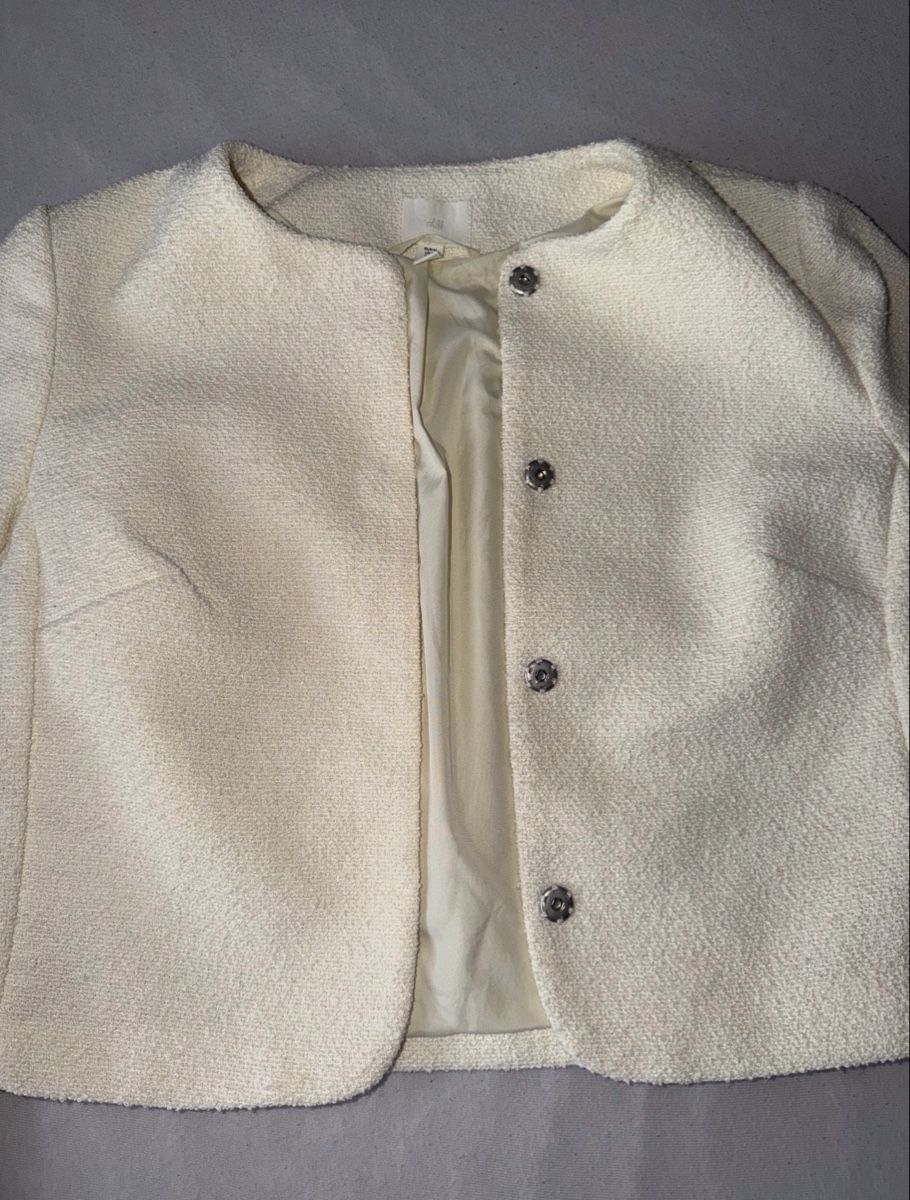 H&M Jacken: Weisser Blazer H&M – Neu (gemäss Beschreibung) aus Oftringen von soraia.i 1