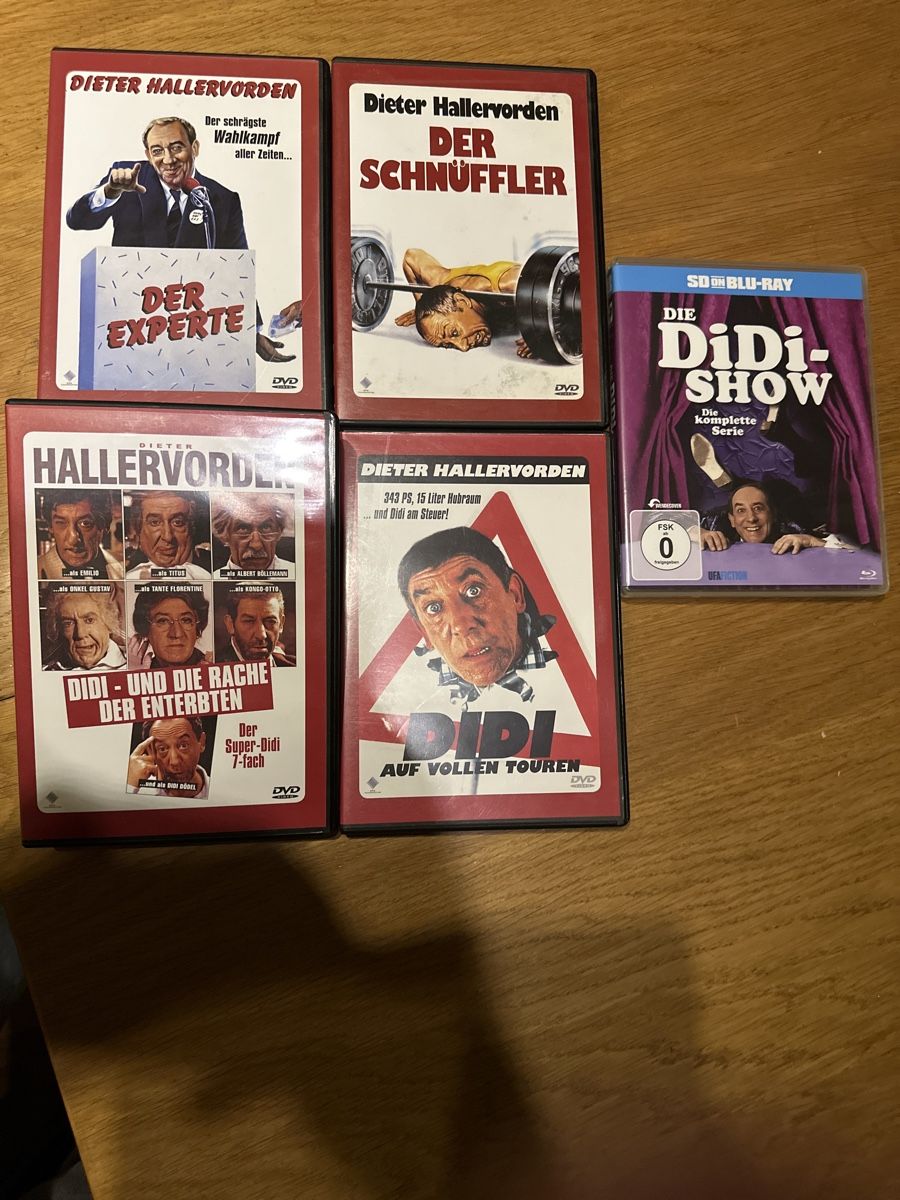 Tutti i DVDs: Didi Hallervorden, Bluray, DVD Collection – Usato da Benken ZH venduto da Audi-erich