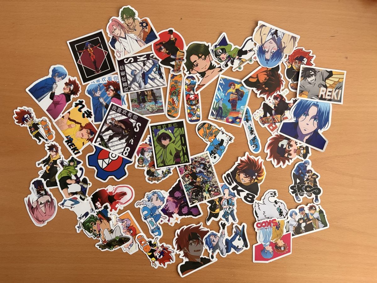 Sticker: Sk8 Infinity Anime Stickers – Nuovo (secondo la descrizione) da Lenzburg venduto da glo_25mj